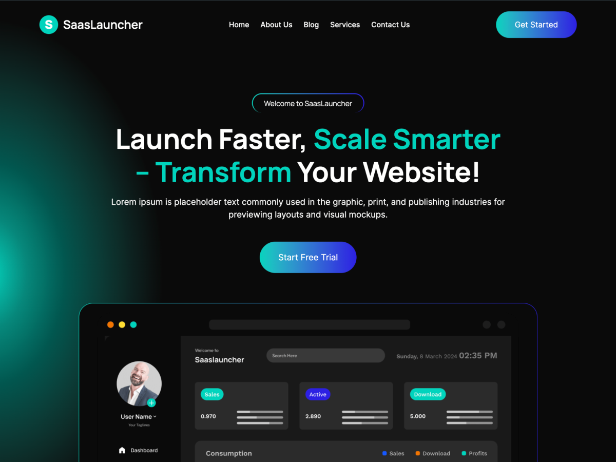 护肤品网站模板